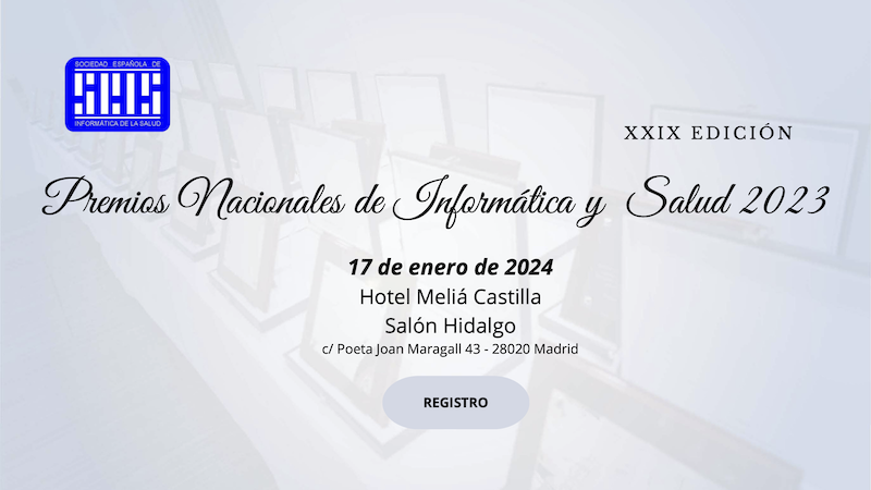XXIX Edición Premios Nacionales de Informática y Salud 2023